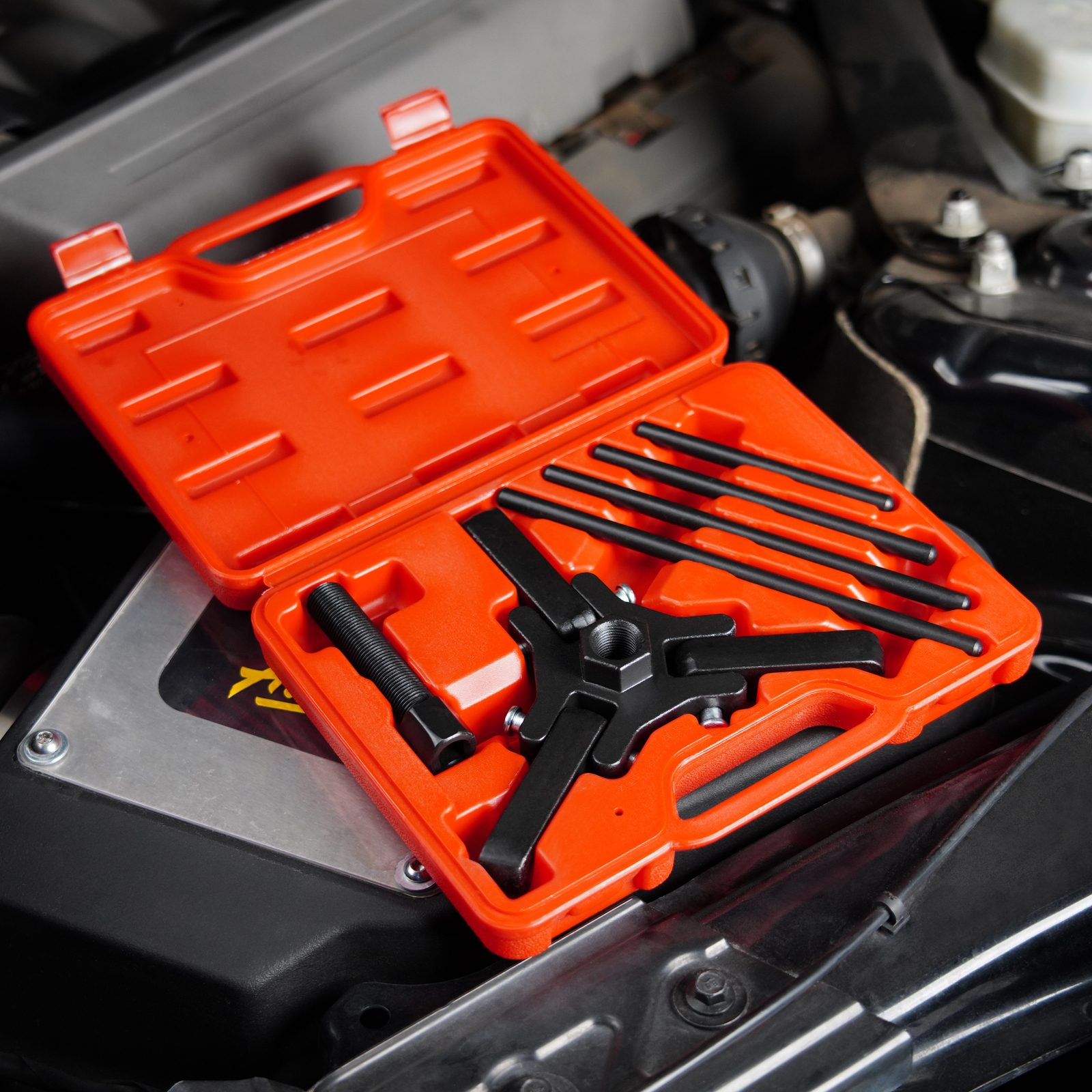 ABN Harmonic Damper Pulley Puller 6Piece Set for Chrysler GM