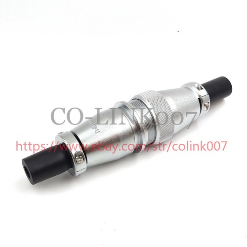 Conector de 9 pines WEIPU WS28, mamparo cable industrial a cable conector de aviación - Imagen 8 de 8