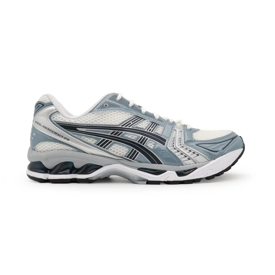 1203A537-106 Asics Gel-Kayano 14 White Fjord Grey (uomo) - Immagine 3 di 4