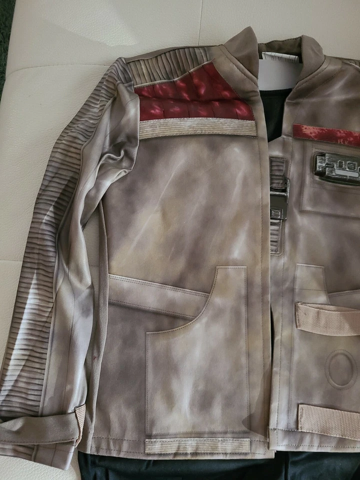 Nuevo Star Wars Finn Niño Disfraz Juegos con disfraces Halloween Mono Conjunto Foto 3 de 4