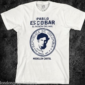 Pablo Escobar Narcos T Shirt Pablo Escobar Tee Netflix