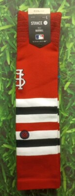 Stance St. Louis Cardinals MLB Officially Licensed Men's Baseball Socks. Size L.