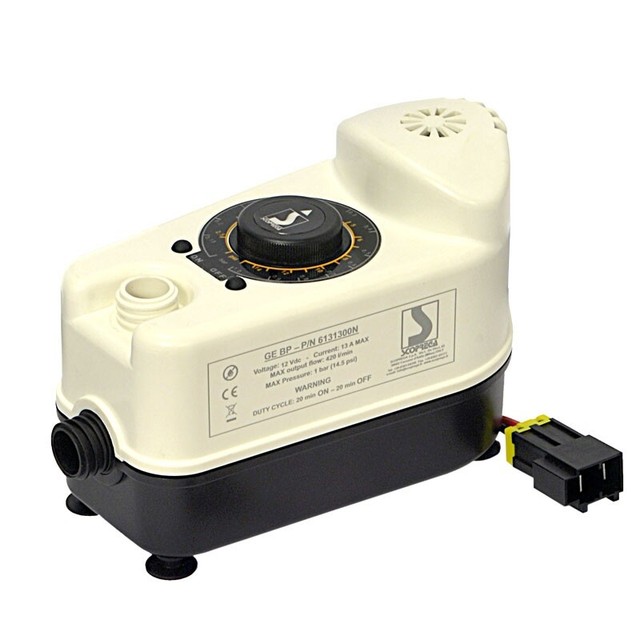 Bravo Inflatable Boat Rib 12v High Air Pump Inflator Bp12 Awning SUP