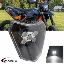 LED Headlight Lamp For KTM SX EXC XC-F SX-F XC-W 250 350 450 500 530 FE FC TE TC