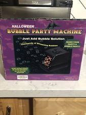 Halloween Bubble Party Machine