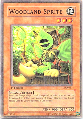 Woodland Sprite LOD-061 Yu-Gi-Oh! Moderate Play 1st Edition | eBay Woodland Sprite LOD-061 Yu-Gi-Oh! Moderate Play 1st Edition | eBay