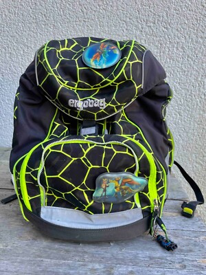 Schulranzen ERGOBAG Pack schwarz/neongelb