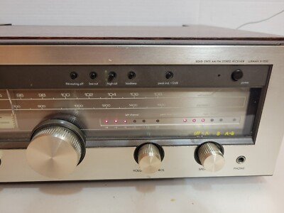 Luxman R-1050 Solid State AM/FM Stereo Receiver – 55 WPC – Tested