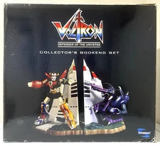 TOYNAMI VOLTRON LIMITED EDITION COLLECTOR'S Lion Force Book End Set #385/1000