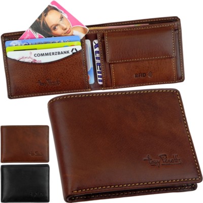 Tony Perotti Small Wallet Small Leather Purse Slimfold Wallet New