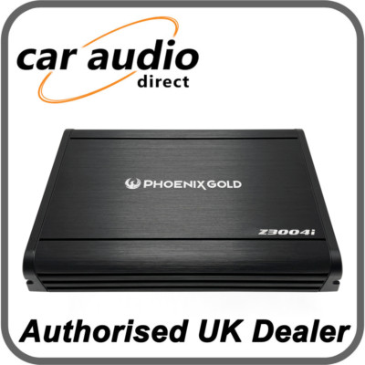 Phoenix Gold Z3004i 600W 4-Kanal 2Ω/4Ω Lautsprecher Subwoofer Bridgeable Verstärker