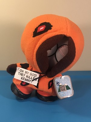 Vintage South Park Detachable Head Dead Kenny Plush Doll w/Tags 1998 Rare 10