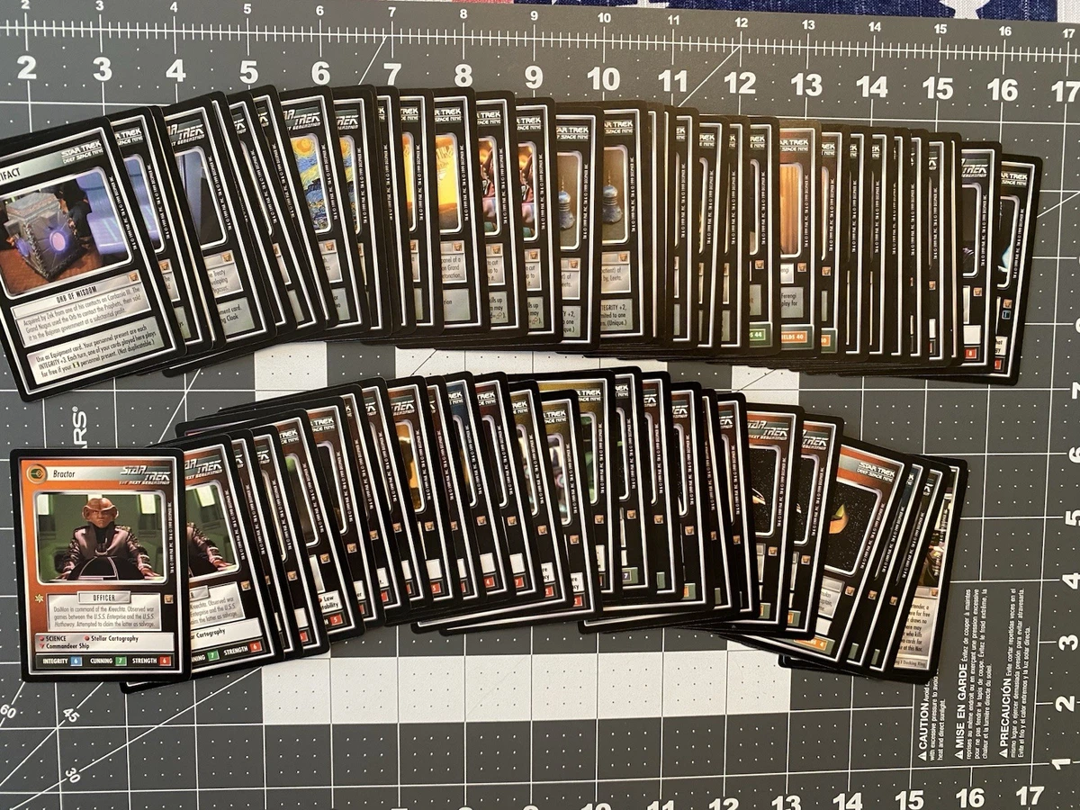 rare star trek trading cards A Canadian man has drawn a DS9 card reportedly worth over $2.8 million. Odo fucks. : r/startrekmemes Star Trek CCG Trading Card
