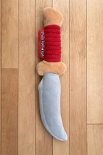 Rogue  s Dagger Catnip Cat Toy Fantasy Curved Blade Design