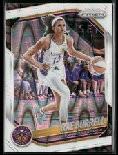 2025 Panini WNBA Prizm Rae Burrell #25 White Seismic Los Angeles Sparks BB974