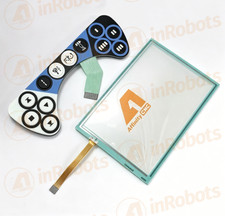 Touch Screen Glass + Keypad Film For ABB DSQC...