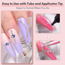 YGDZ Strasssteine Set – 10.000 Teile, 8 Farben, Mit Aufbewahrungsbox & Werkzeug Für Nailart & Basteln