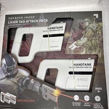 Sharper Image laser tag attack pack 2 player tactical precision blasters