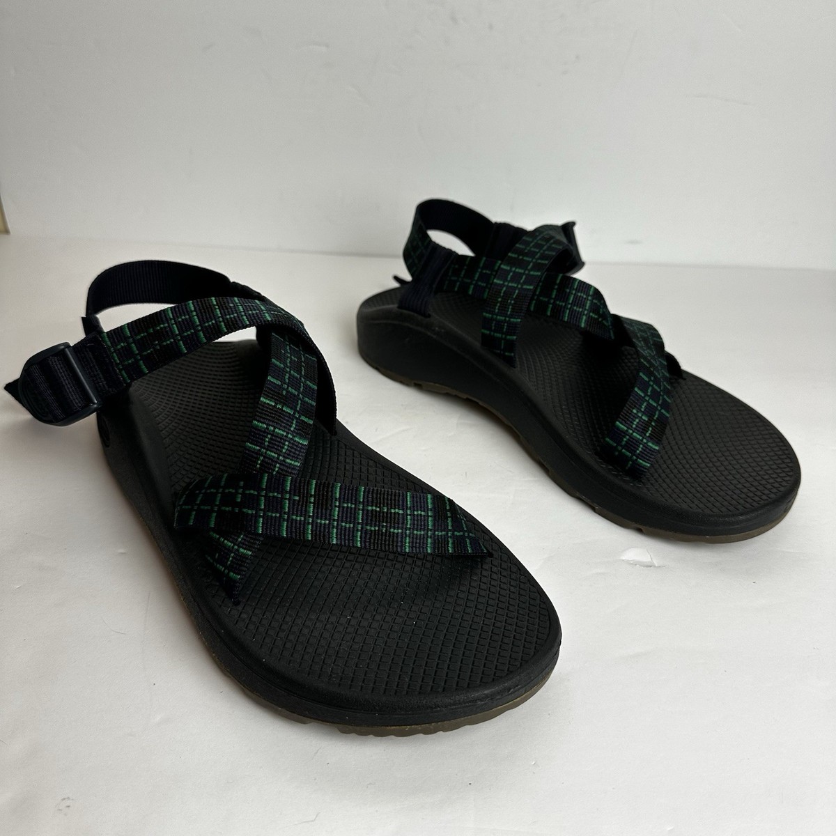 Chaco ZX1 Classic Sport Sandals Men's Size 11 Shoes Black Green Navy Waterproof