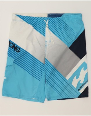 BILLABONG Herren Badeshorts XL blau Colourblock Polyester BS05