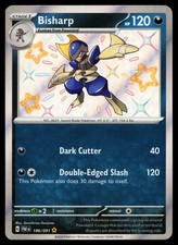 Carta Pokemon Holo Bisharp 186/091 SV: Destino Paldeo
