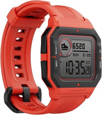 Amazfit Neo Retro Smart Watch Orange IOS Android Bluetooth, 5 ATM 28 Day Battery