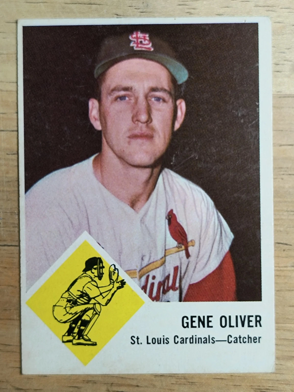 1963 Fleer #62 Gene Oliver (VG)