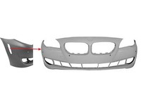 StoßStange Vorne BMW 5ER F10 2010-2013 Lackierbar MIT Sensoren