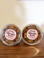 2 Boxes Trader Joe’s Triple Ginger Snaps Cookies – 14 oz Each – Fresh & Crunchy!