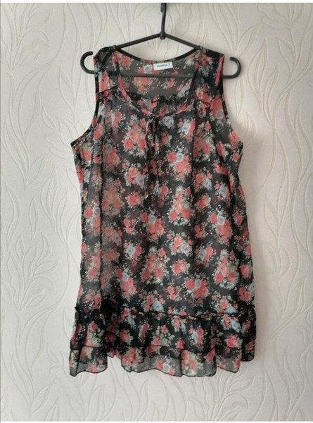 Women Jessica (C&A) Dress Black Viscose 42-44