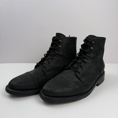 Thursday Boots Captain StormKing Black Matte Leather Lug  display picture 3