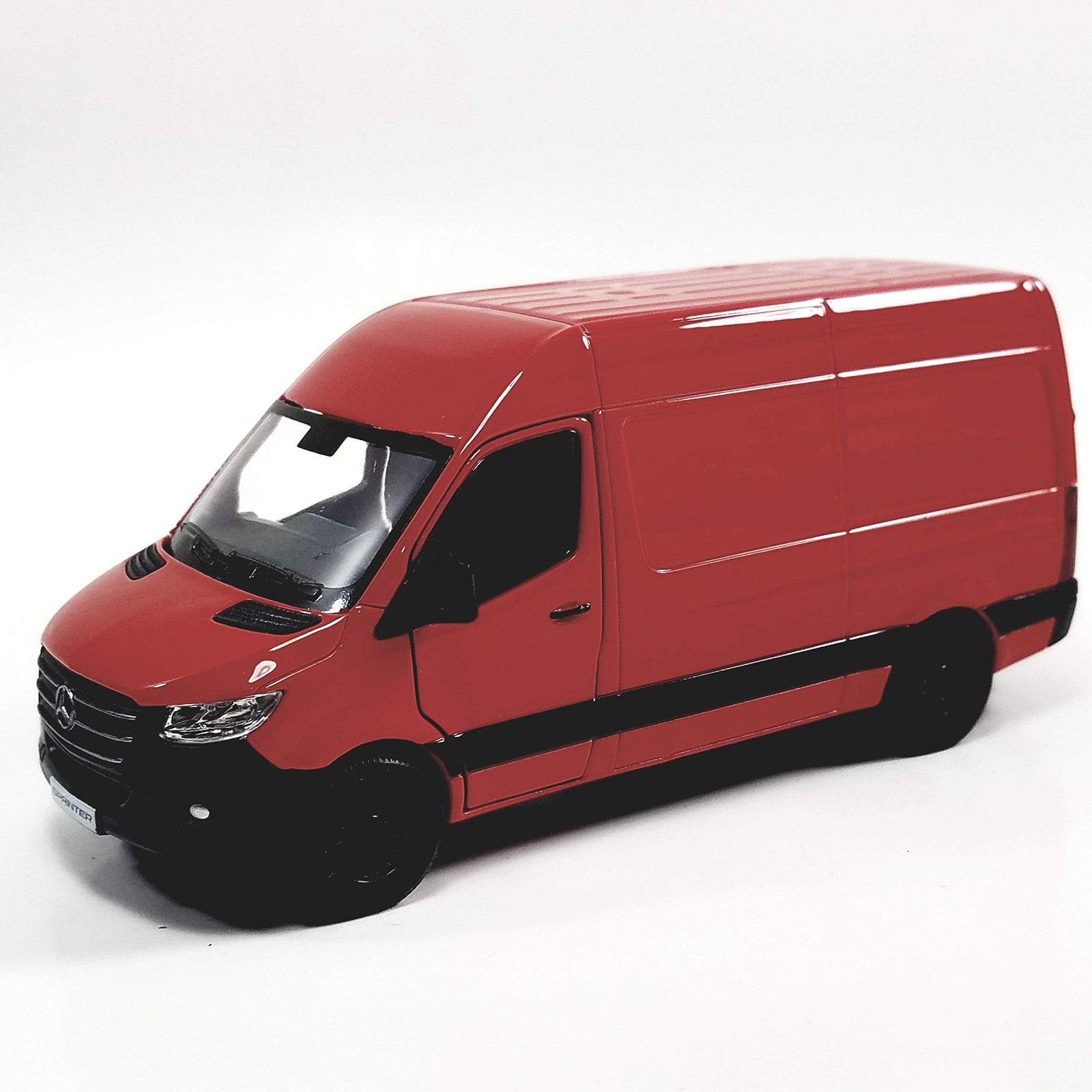 - Mercedes-Benz Sprinter Cargo Van 1:48 O Scale 5" Die Cast Metal Model Toy V...