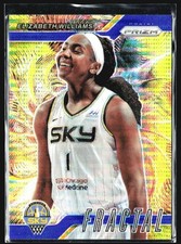 2024 Panini Prizm WNBA - Fractal Elizabeth Williams #14 Blue /199