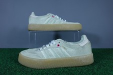 Adidas Samba Shoes Women Size 9 Gum Sole Suede Heart Valentines Limited Edition