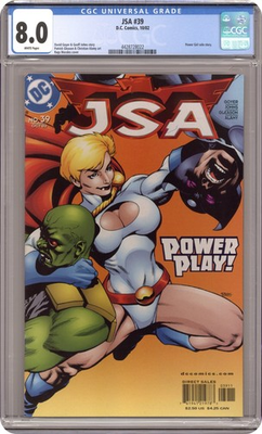 #ad JSA #39 CGC 8.0 2002 4428728022 $33.00