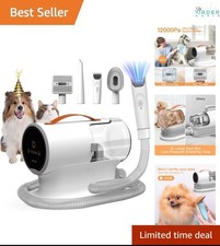Dog Grooming Vacuum Kit 12000Pa Strong Suction Quiet Large Capacity