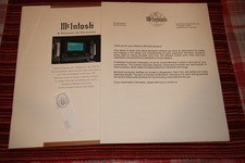 McIntosh Sales Full Line Brochure MS1139 16 Pages Plus May 1996 Price List  6