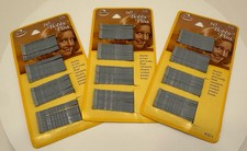 VINTAGE NEW 1977 Goody 824 60-Ball Tip Hair Bobby Pins On Card Silver X 3