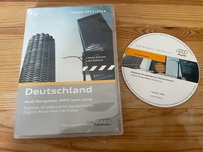 CD Audi Navigation - Germany 2013/14 (MMI Basic Plus) Audi Digital Road Map