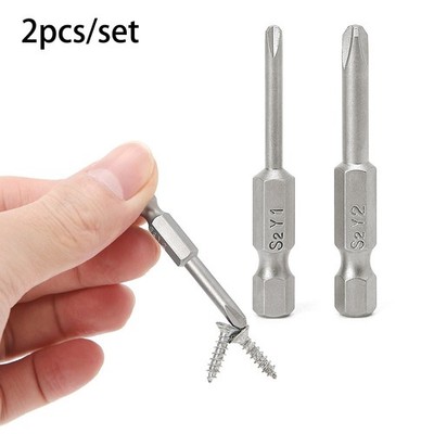 Schraubendreher Bits 50mm / 1,97'' 2 Stück / Werkzeugset Sechskantstange 1/4''
