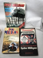 Spike Milligan War Memoirs Bundle x3 Rommel Gunner Who Adolf Hitler WW2