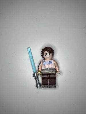 Star Wars Anakin Skywalker 2D Clone Wars Custom Minifigure w/ Tattoos