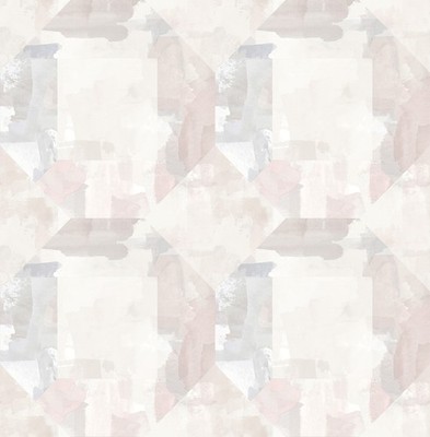 FD26945_Mylos Stylized, Columnar, Floral Dusty Blue Fine Decor Wallpaper