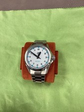 Mens Zelos Sord Fish Field 38mm Frost SS Stainless Steel 