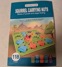 STEM Burgkidz Squirrel Carrying Nuts Puzzle Maze Solving- Educational Game