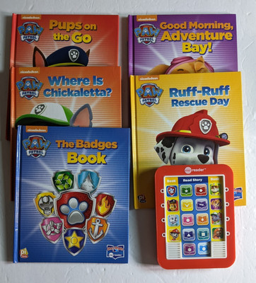 Nickelodeon Paw Patrol Me Reader With 5 Books Electronic Story Teller