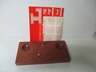 Matchbox Lesney Yesteryear empty Pipe Stand for plated car & brochure