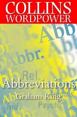 Collins Word Power - Abbreviations, King, Graham, Used; Good Book