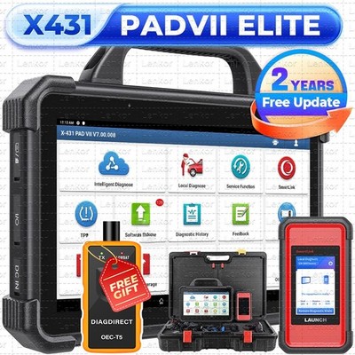 2025 LAUNCH X431 PAD VII PAD 7 PRO Diagnostic Scanner Key Programming Coding NEW