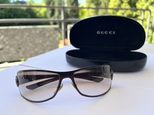 Original GUCCI Damen-Sonnenbrille aus Metall - bronze - in TOP-Zustand